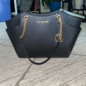 Michael Kors Black Jet Set Travel Tote